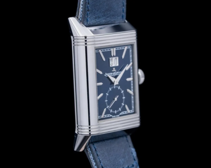 ジャガー・ルクルト レベルソ Q714845J Reverso Tribute Geographic SS Blue Dial 2025年新作