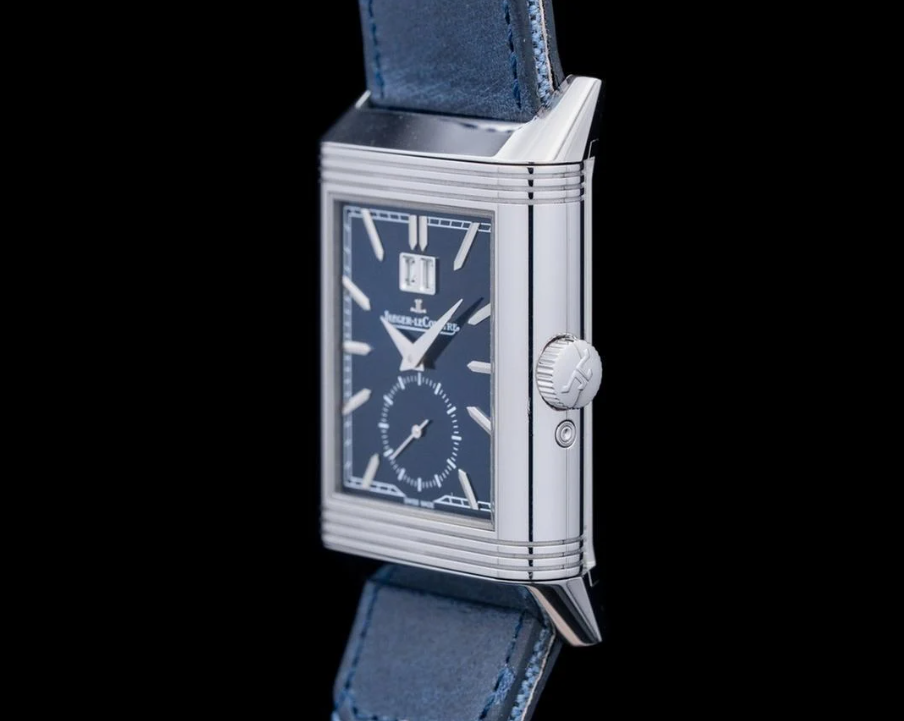 ジャガー・ルクルト レベルソ Q714845J Reverso Tribute Geographic SS Blue Dial 2025年新作