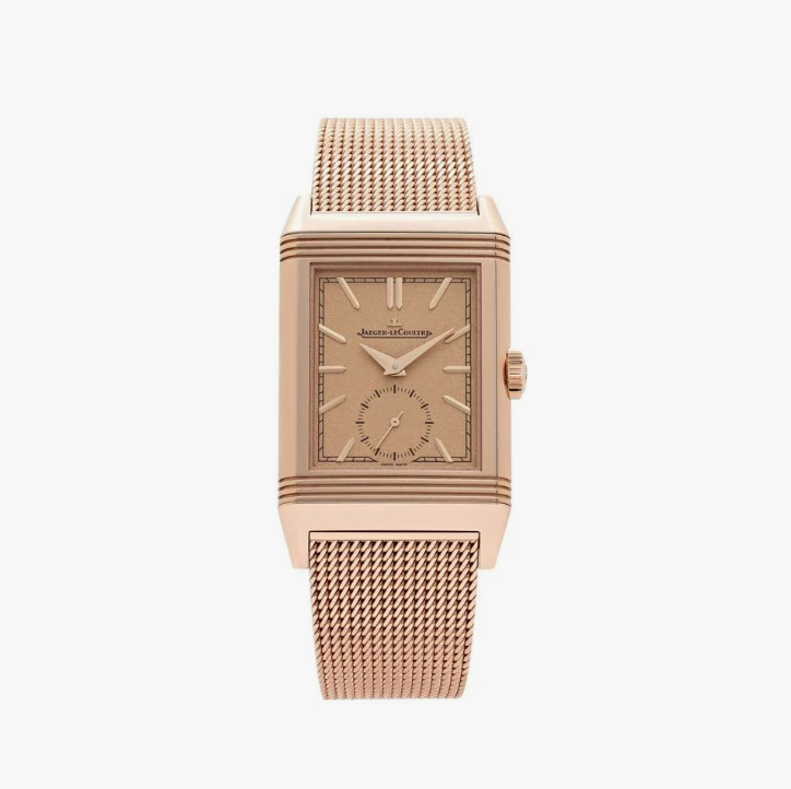 ジャガー・ルクルト レベルソ Reverso Tribute Q713216J Monoface Small Seconds Rose Gold Grained Rose Gold Dial 2025年新作