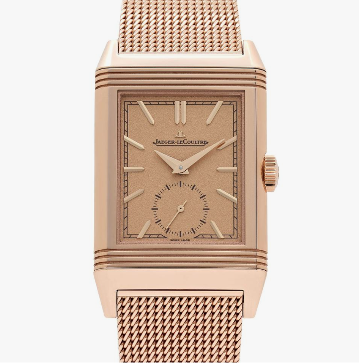 ジャガー・ルクルト レベルソ Reverso Tribute Q713216J Monoface Small Seconds Rose Gold Grained Rose Gold Dial 2025年新作