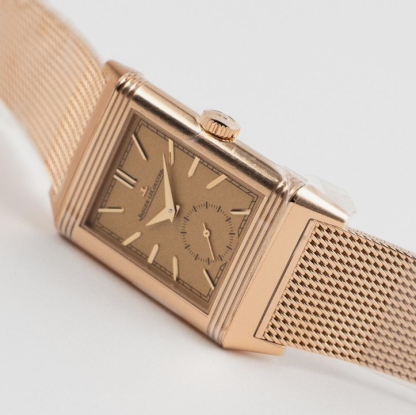 ジャガー・ルクルト レベルソ Reverso Tribute Q713216J Monoface Small Seconds Rose Gold Grained Rose Gold Dial 2025年新作