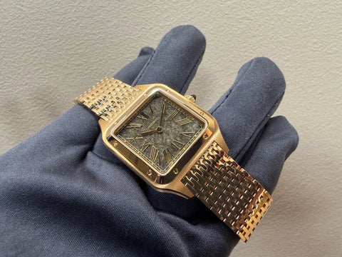 Cartier / カルティエ サントス デュモン ラージモデル（オブシディアンダイアル） WGSA0123 43.5 x 31.4 mm 2026NEW