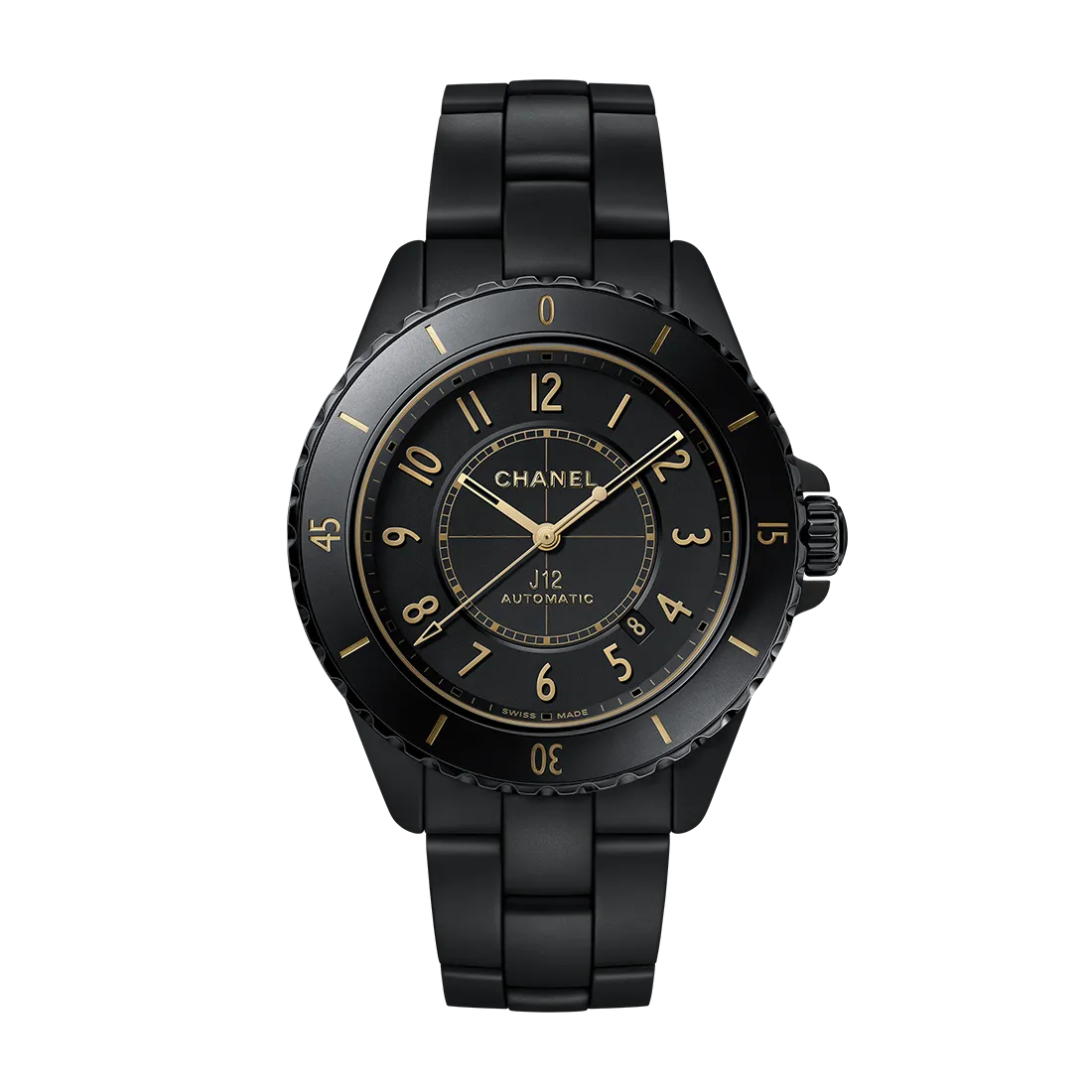 J12 GOLDEN BLACK キャリバー 12.1, 42MM H11060 2026年新作