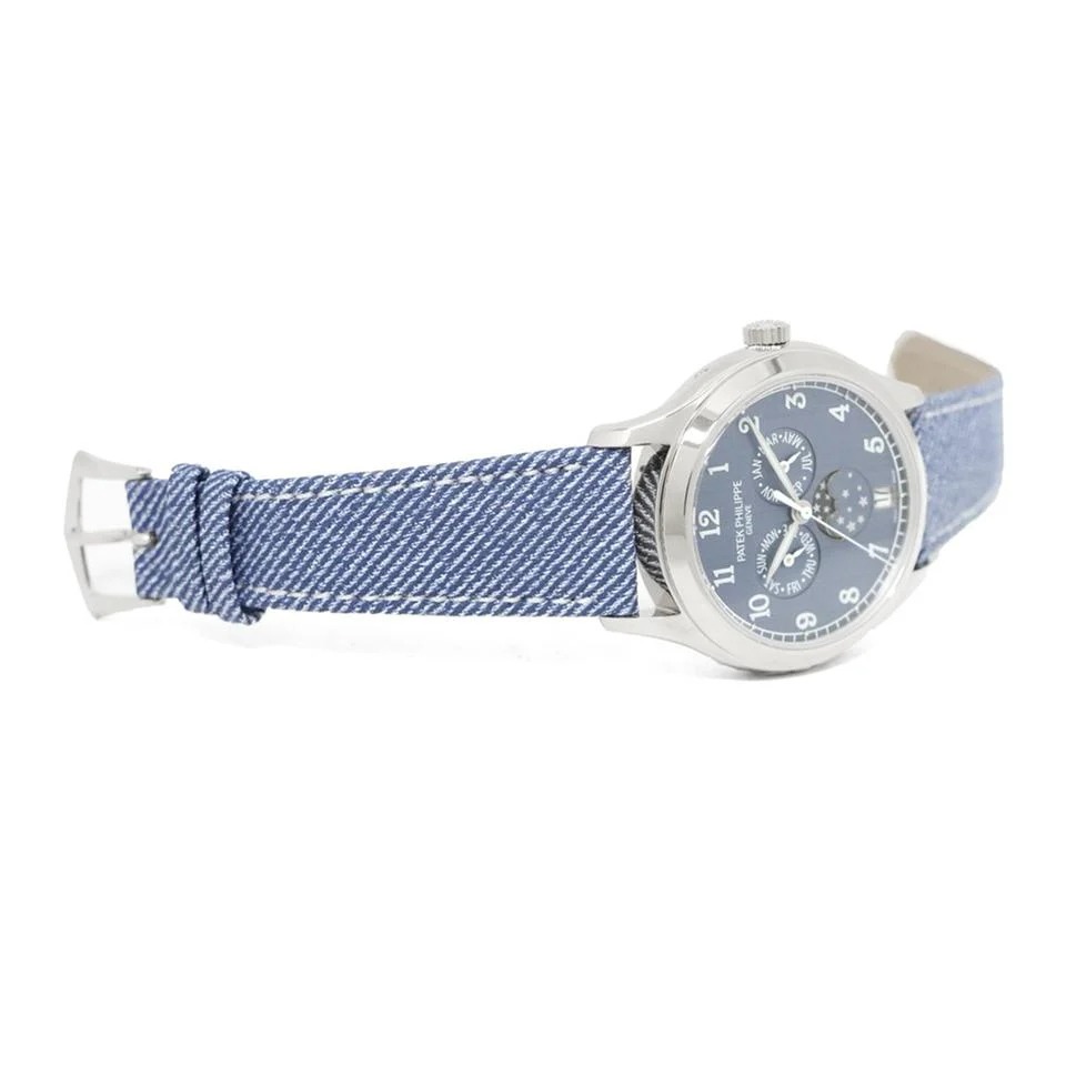 パテック フィリップ アニュアルカレンダー (2026 New) Complications Annual Calendar Moon Phases White Gold Denim 4946G-001 38mm