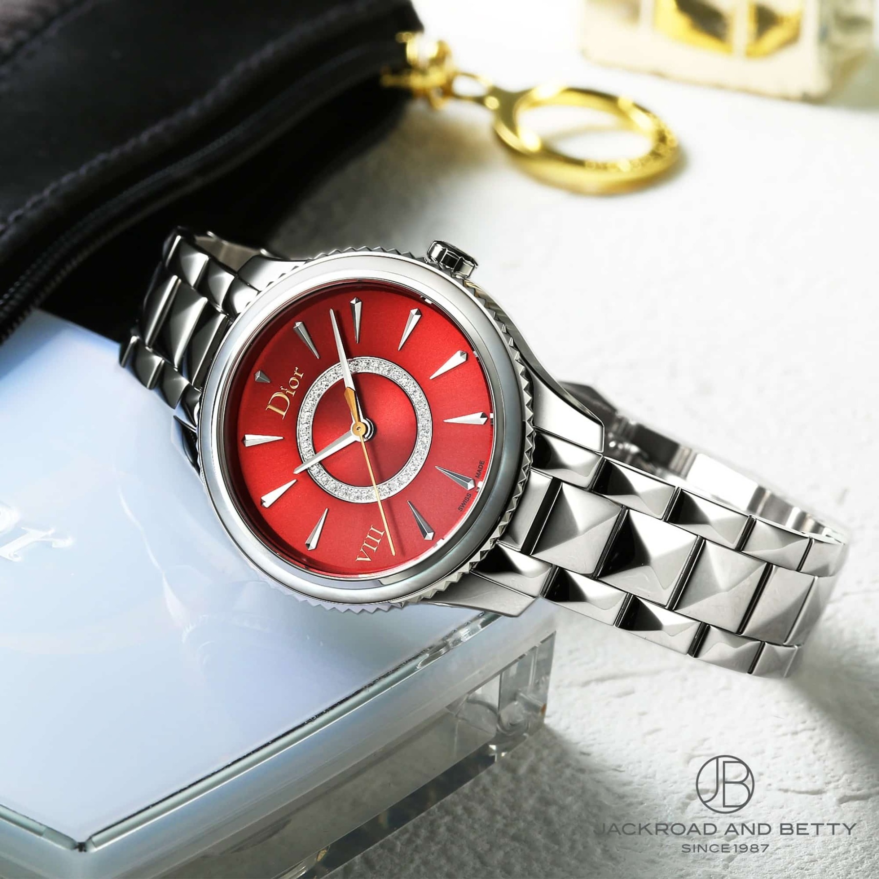 ディオール VIII 152110M010 32 × 32 mm