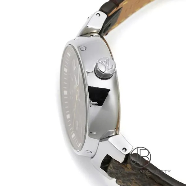 ルイ・ヴィトン タンブール MM モノグラム QA071Z 34 mm