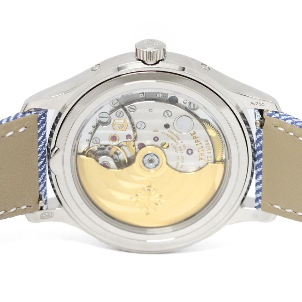 パテック フィリップ アニュアルカレンダー (2026 New) Complications Annual Calendar Moon Phases White Gold Denim 4946G-001 38mm