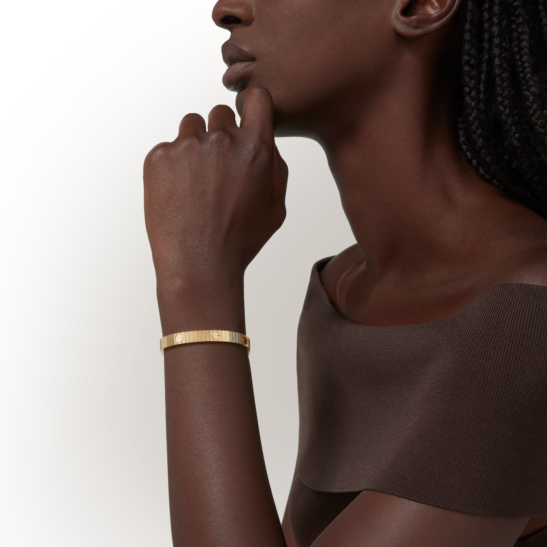 Love Unlimited ブレスレット、フレキシブル イエローゴールド B6088917