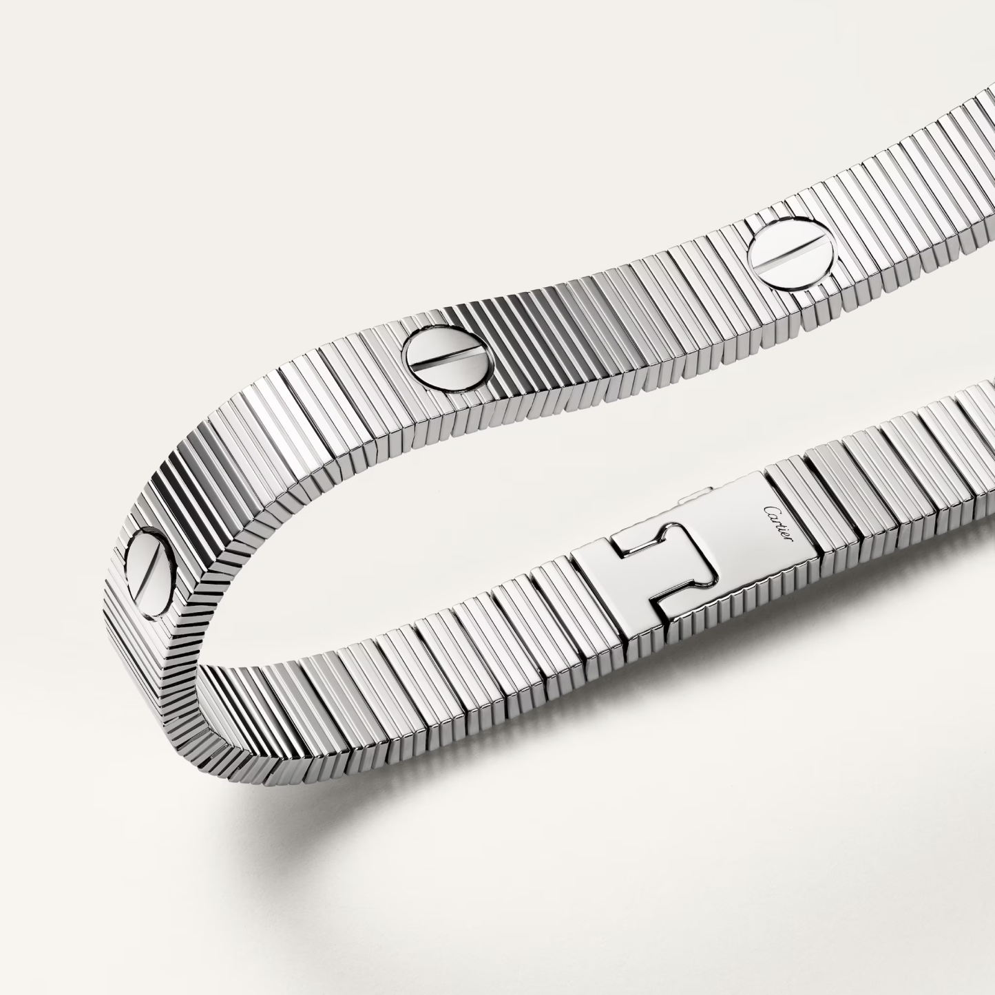 Love Unlimited ブレスレット、フレキシブル ホワイトゴールド B6089717