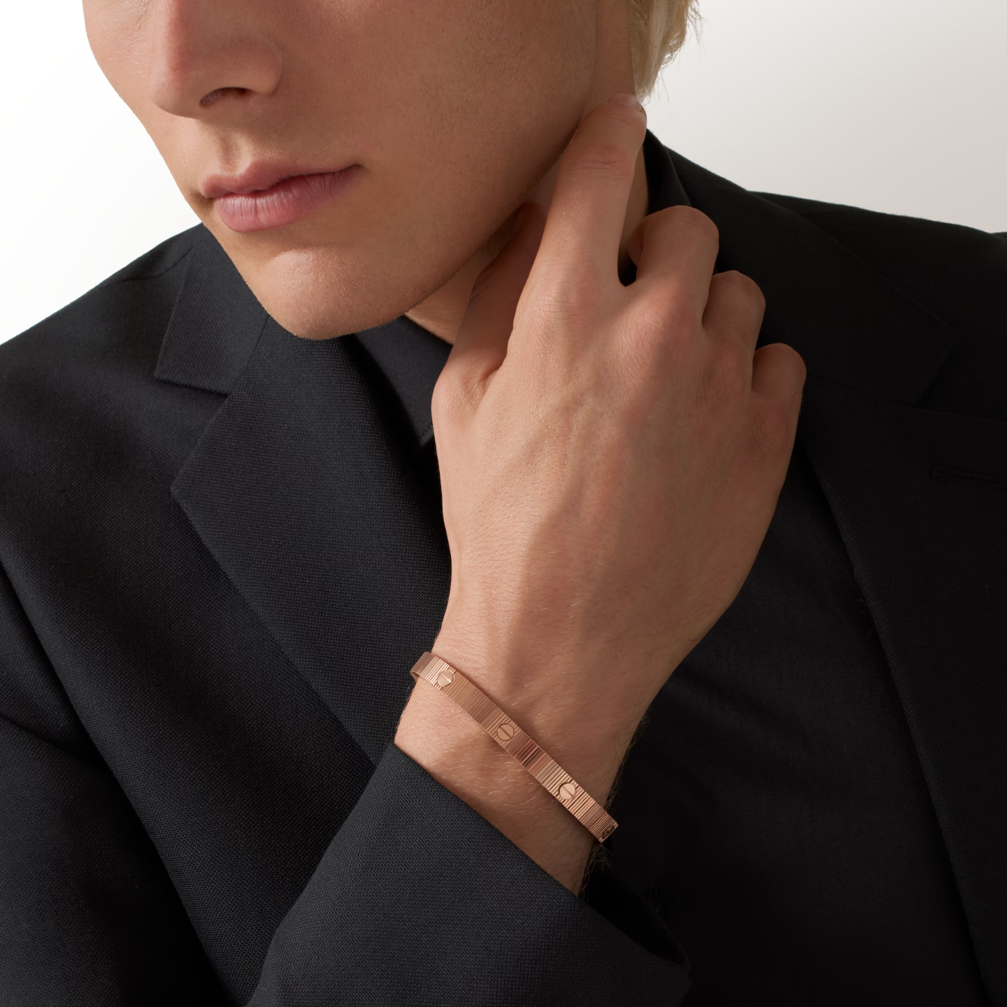 Love Unlimited ブレスレット、フレキシブル ピンクゴールド B6088117