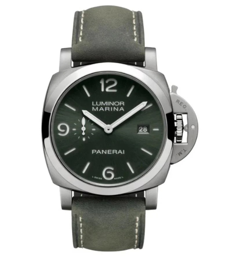 パネライ Luminor Marina Titanio 44 mm Green Dial PAM03325 2025New
