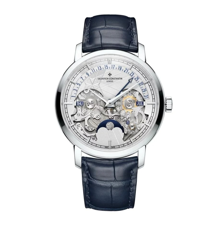 ヴァシュロン・コンスタンタン  Traditionnelle Perpetual Calendar Retrograde Date Openface 4030T/000P-H054 Platinum Case Limited to 370 Pieces 2025New