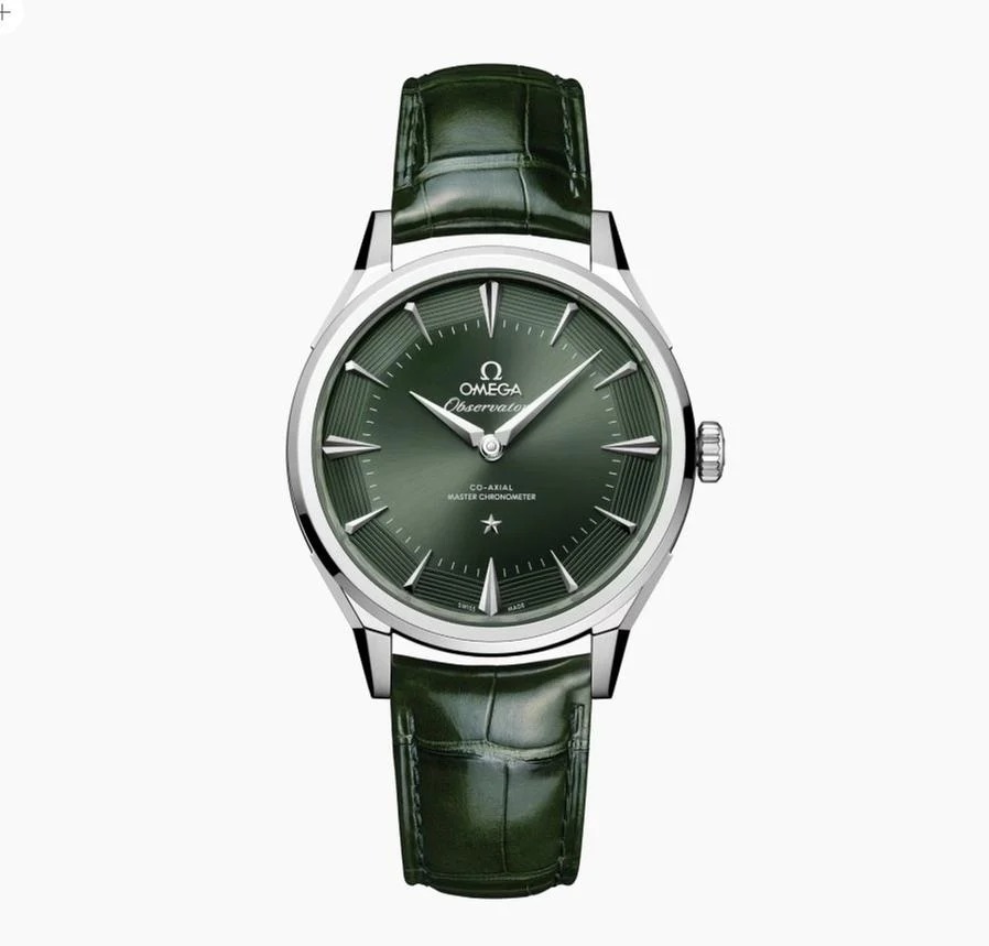 オメガ コンスタレーション Constellation Observatory 39.4mm Green Dial 2026NEW  140.13.39.21.10.001