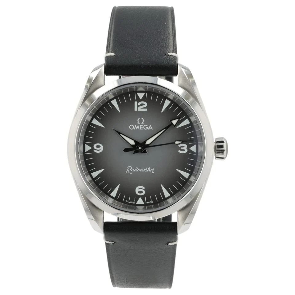 オメガ シーマスター レイルマスター Railmaster Grey Dial Steel 38mm Automatic Men’s Watch 235.12.38.20.06.001