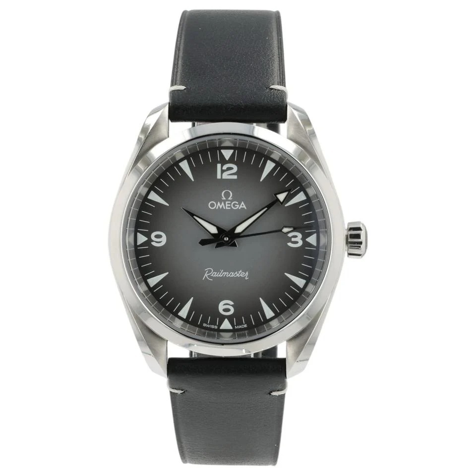 オメガ シーマスター レイルマスター Railmaster Grey Dial Steel 38mm Automatic Men’s Watch 235.12.38.20.06.001