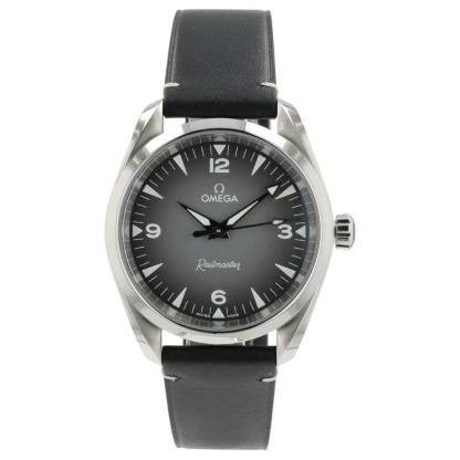オメガ シーマスター レイルマスター Railmaster Grey Dial Steel 38mm Automatic Men’s Watch 235.12.38.20.06.001