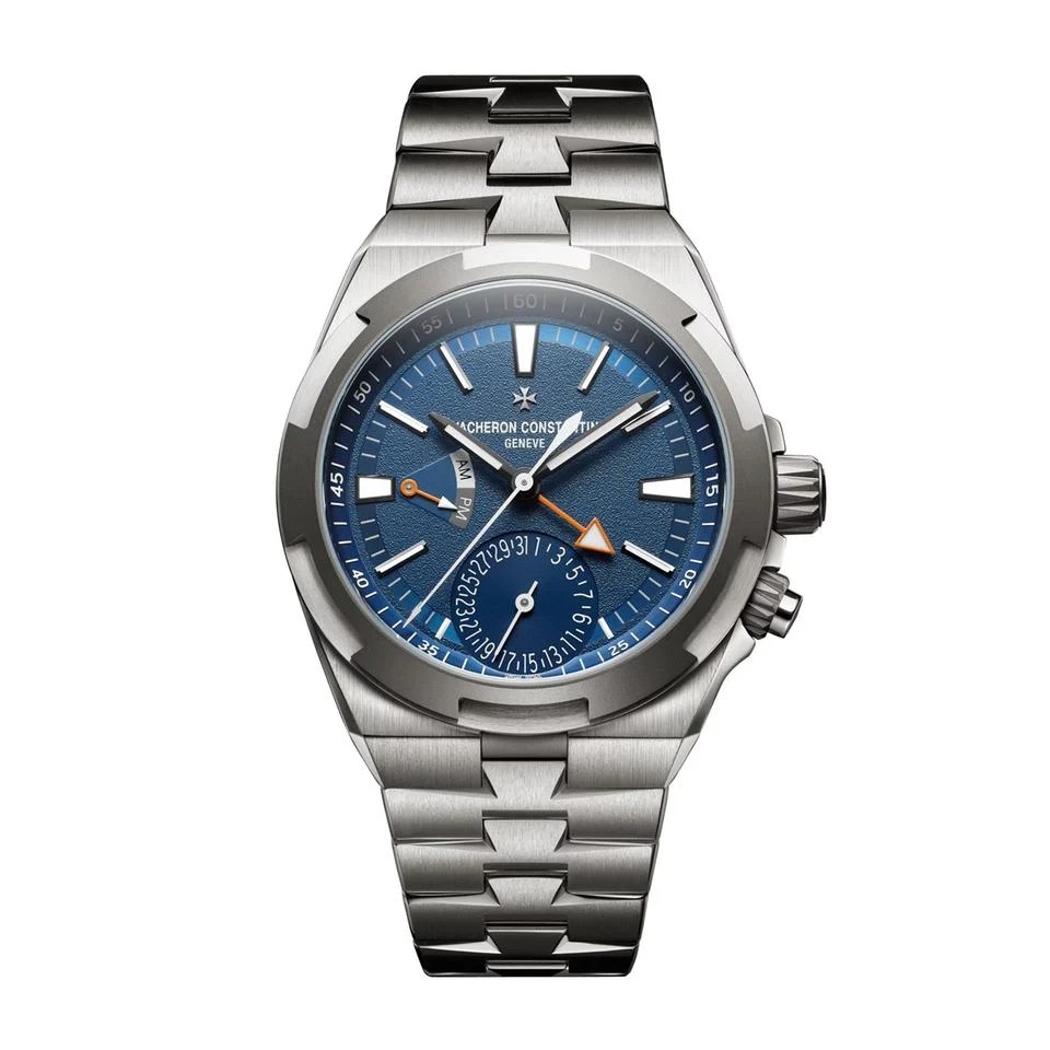 ヴァシュロン・コンスタンタン  VACHERON CONSTANTIN Overseas Dual Time Cardinal Point 7930V/210T-H074 Watches titanium Mechanical Automatic blueDial mens 2026New