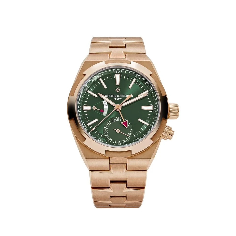 VACHERON CONSTANTIN Overseas Dual Time 7920V/210R-B965 Rose Gold Green Dial (2024) 41mm