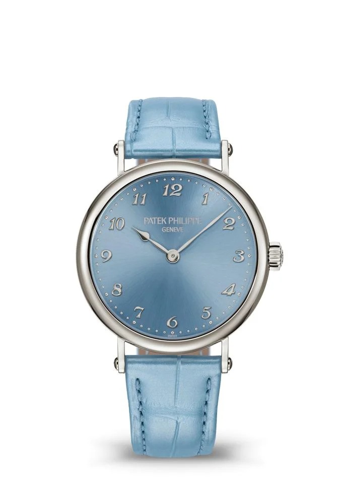 Patek Philippe Calatrava 2026 New Release 7200/50G-012 White Gold Ice Blue Dial 34.6mm