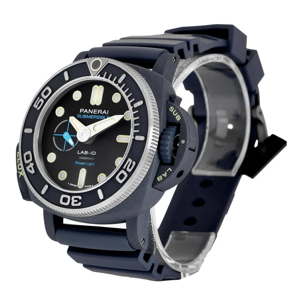 パネライ Submersible Elux Lab-ID 49mm Ti-Ceramitech PAM01800 