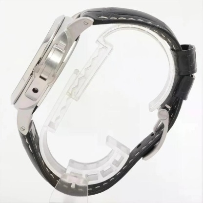 パネライ ルミノールマリーナ 44mm PAM03314 SS SS×革 AT ホワイト文字盤
