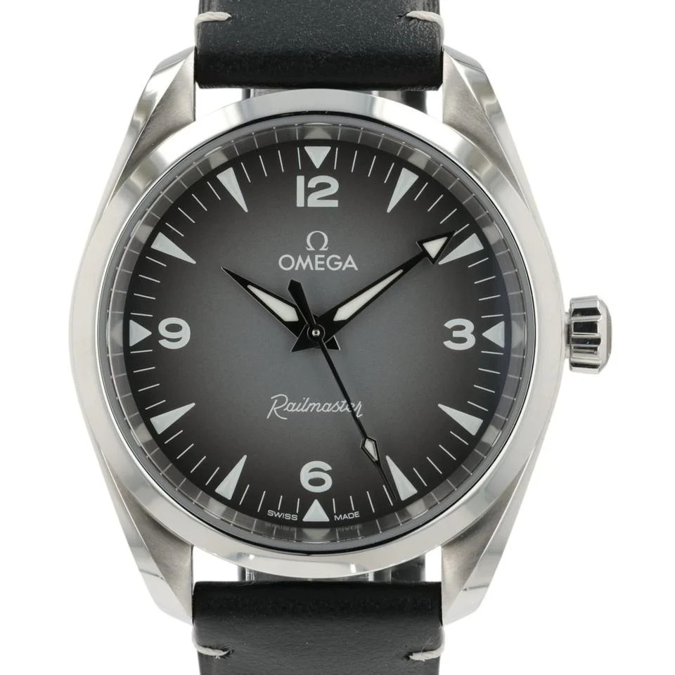 オメガ シーマスター レイルマスター Railmaster Grey Dial Steel 38mm Automatic Men’s Watch 235.12.38.20.06.001