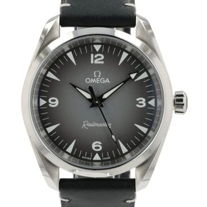 オメガ シーマスター レイルマスター Railmaster Grey Dial Steel 38mm Automatic Men’s Watch 235.12.38.20.06.001