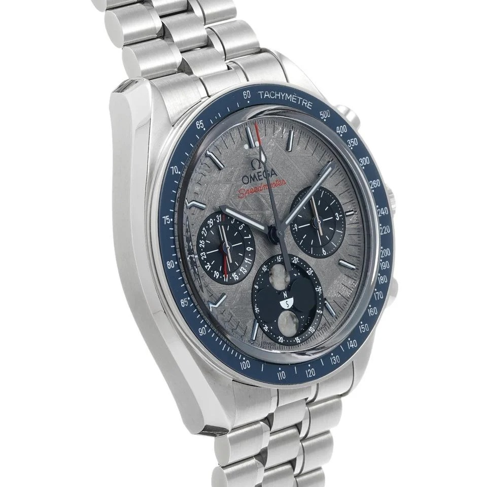 OMEGA Speedmaster Moon Phase Meteorite Co-axial Master Chronometer 304.30.43.52.06.001 43 mm