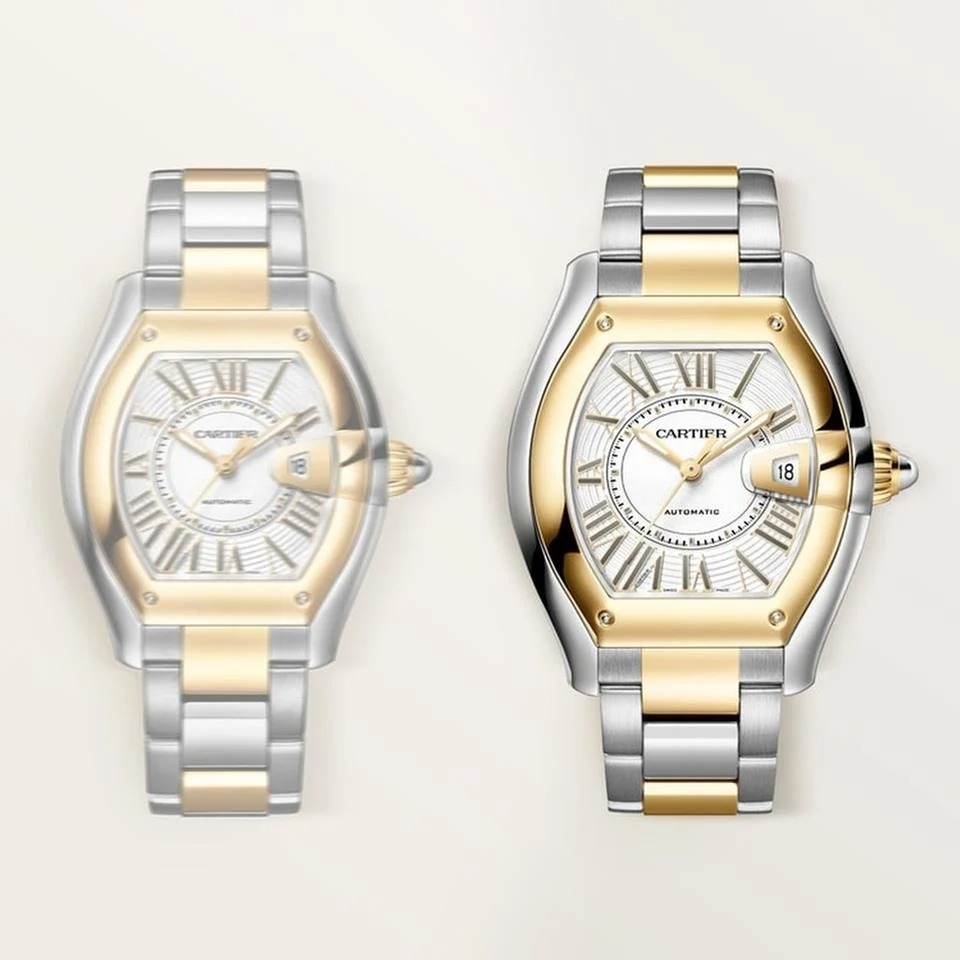 Cartier Roadster Watch 47.2 mm W2RD0010 White Dial Gold and Steel 2026年新作
