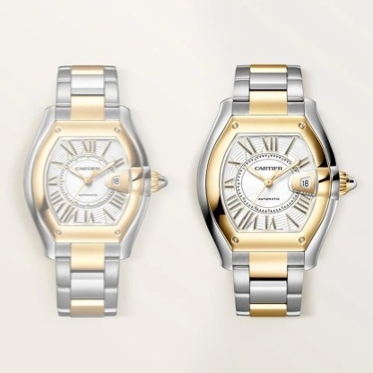 Cartier Roadster Watch 47.2 mm W2RD0010 White Dial Gold and Steel 2026年新作
