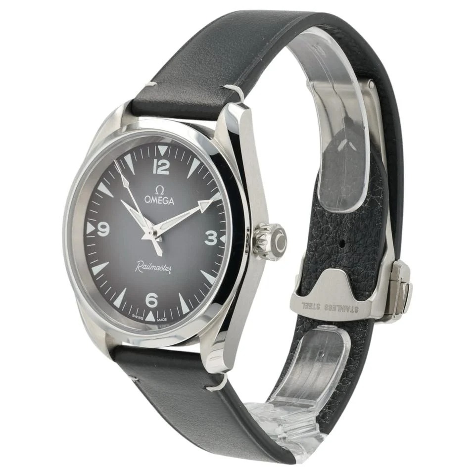 オメガ シーマスター レイルマスター Railmaster Grey Dial Steel 38mm Automatic Men’s Watch 235.12.38.20.06.001
