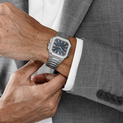 パテック フィリップ キュビタス Cubitus 7128/1G-001 White Gold Blue Dial (2025) 40mm