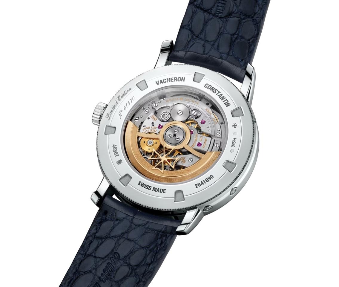 ヴァシュロン・コンスタンタン  Traditionnelle Perpetual Calendar Retrograde Date Openface 4030T/000P-H054 Platinum Case Limited to 370 Pieces 2025New