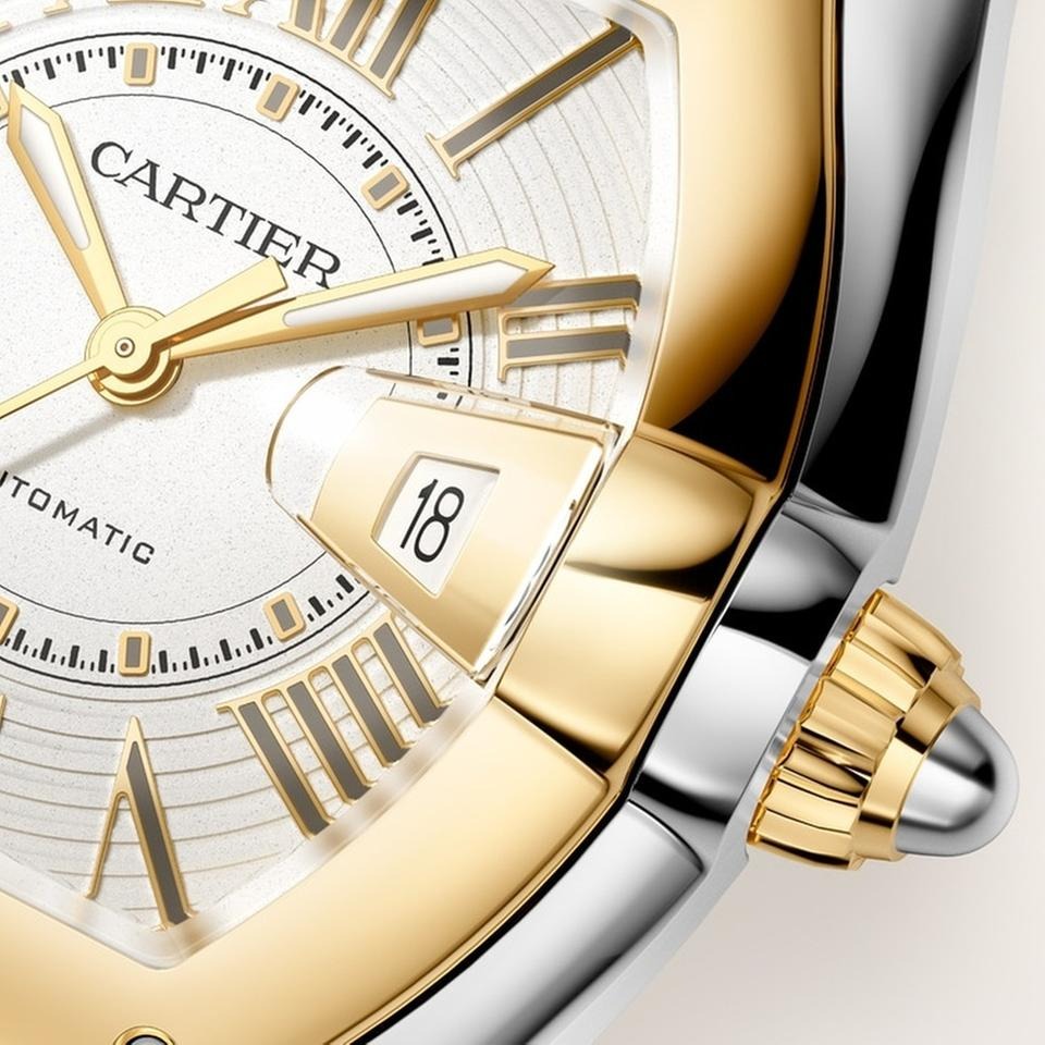Cartier Roadster Watch 47.2 mm W2RD0010 White Dial Gold and Steel 2026年新作