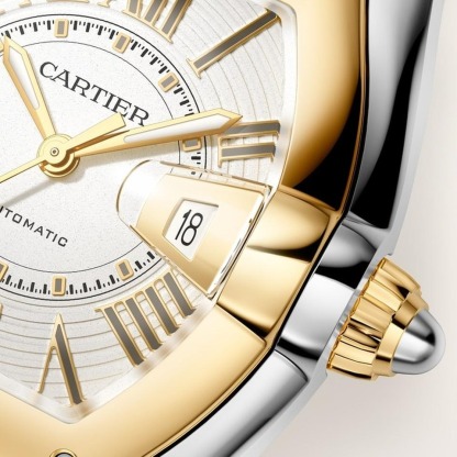 Cartier Roadster Watch 47.2 mm W2RD0010 White Dial Gold and Steel 2026年新作
