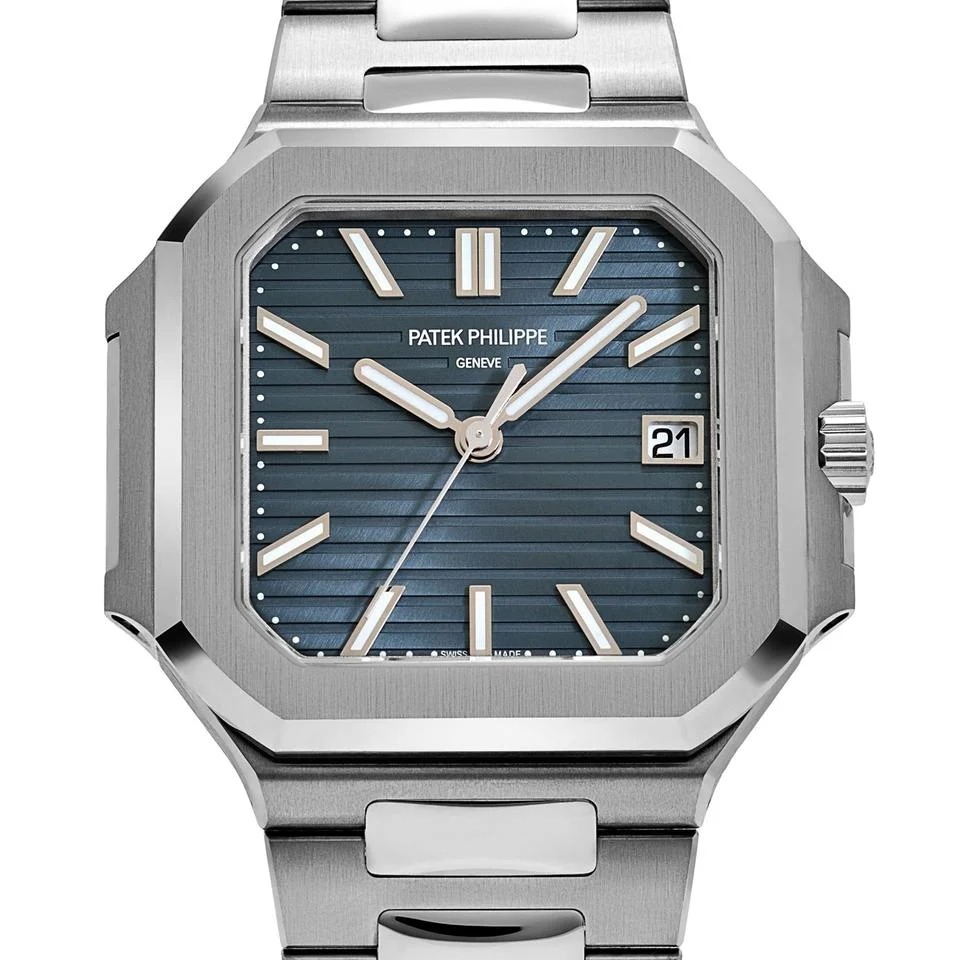 パテック フィリップ キュビタス Cubitus 7128/1G-001 White Gold Blue Dial (2025) 40mm