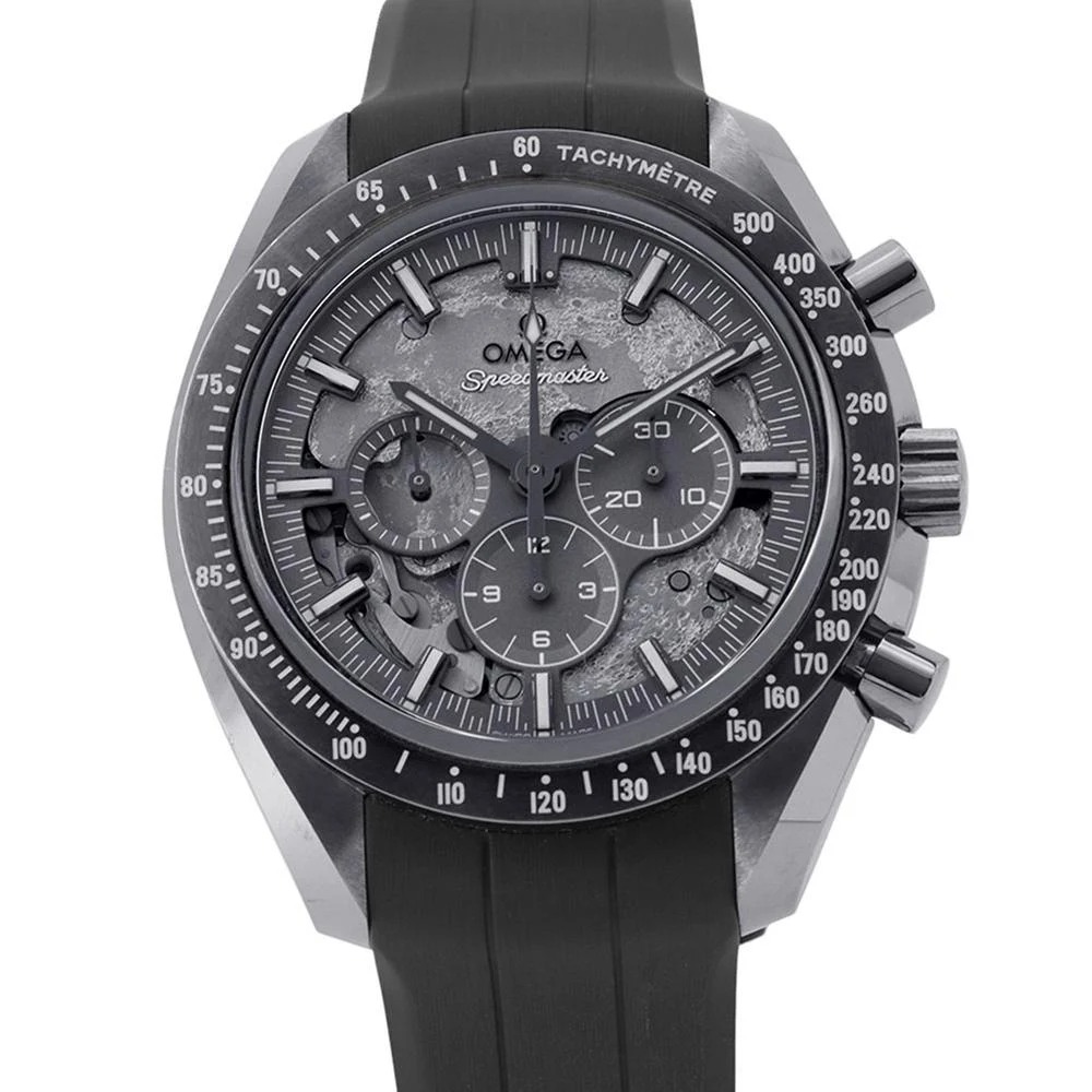 オメガ スピードマスター Speedmaster Grey Side of the Moon 44.25mm Ceramic/Rubber Gray dial 310.92.44.50.06.001