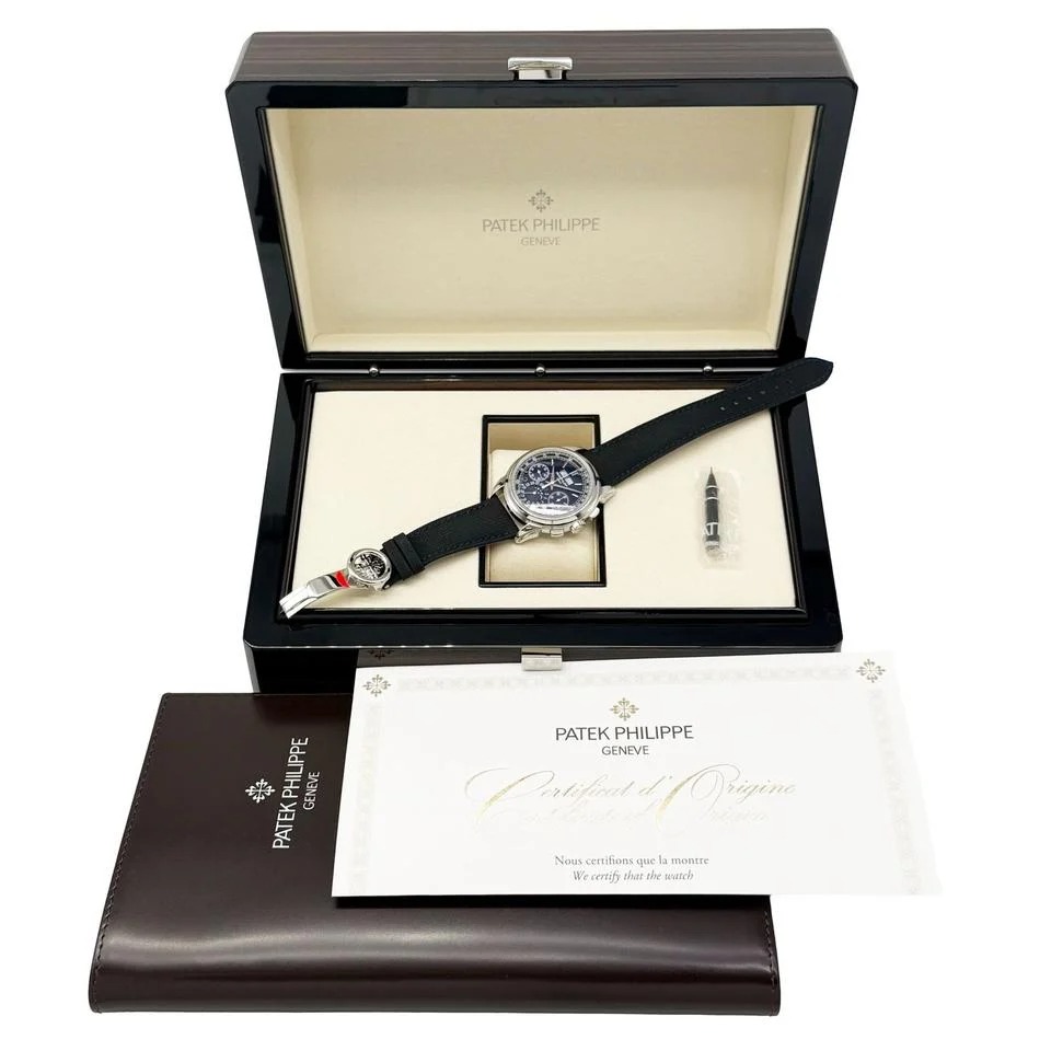 パテック フィリップ パーペチュアルカレンダー クロノグラフ Grand Complications Grand Complications 5270P-016 Platinum Blue Dial 2026 New 41mm