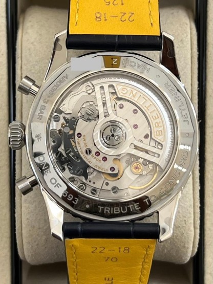 ブライトリング ナビタイマー 1 B01 クロノグラフ Navitimer New 2026 Concorde 43mm B01 Chronograph AB01389C1C1P1 Limited 593 Pieces