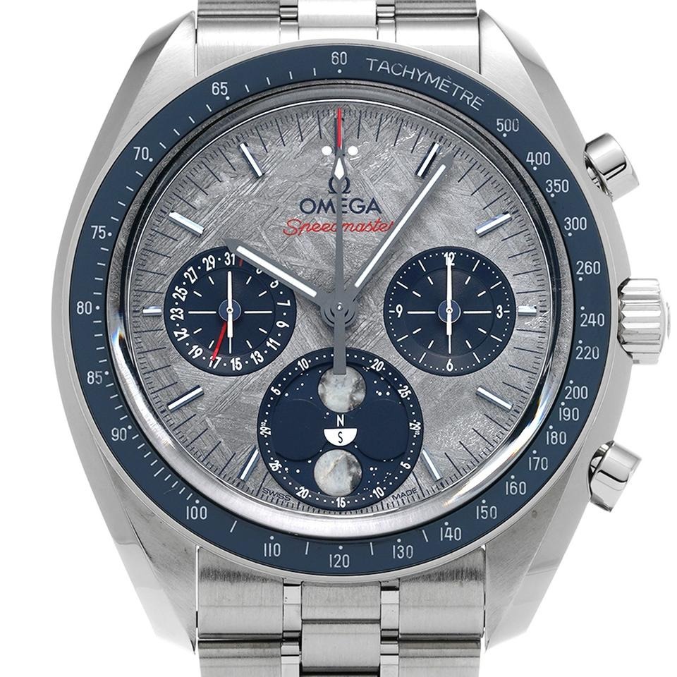 OMEGA Speedmaster Moon Phase Meteorite Co-axial Master Chronometer 304.30.43.52.06.001 43 mm