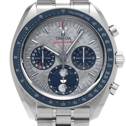 OMEGA Speedmaster Moon Phase Meteorite Co-axial Master Chronometer 304.30.43.52.06.001 43 mm