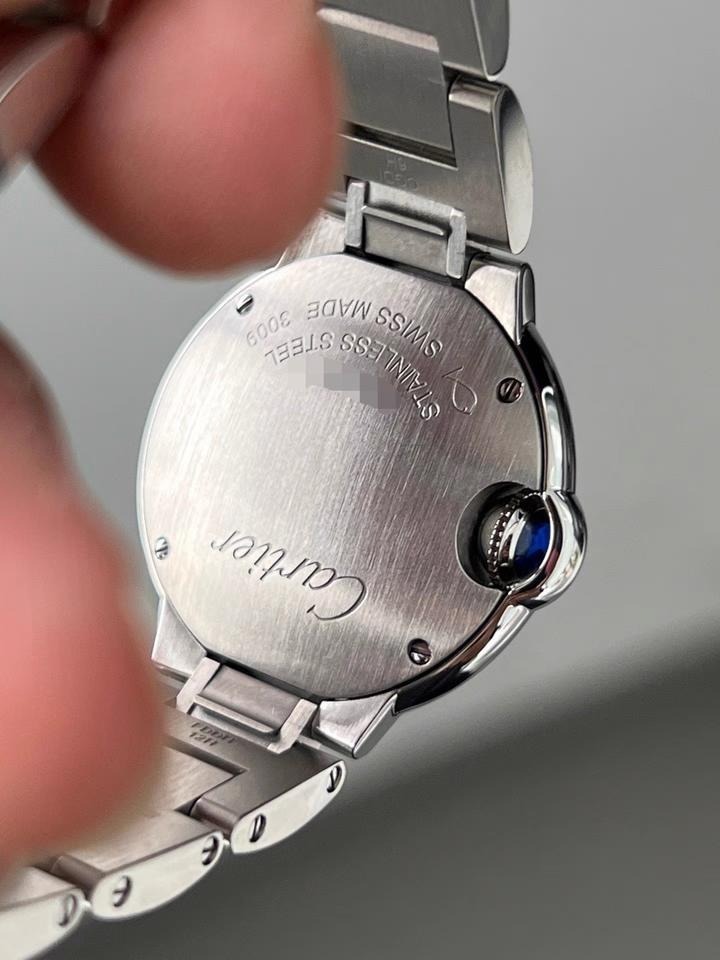 カルティエ ブルーバルーン W4BB0034 クォーツ ステンレススチール 28mm 