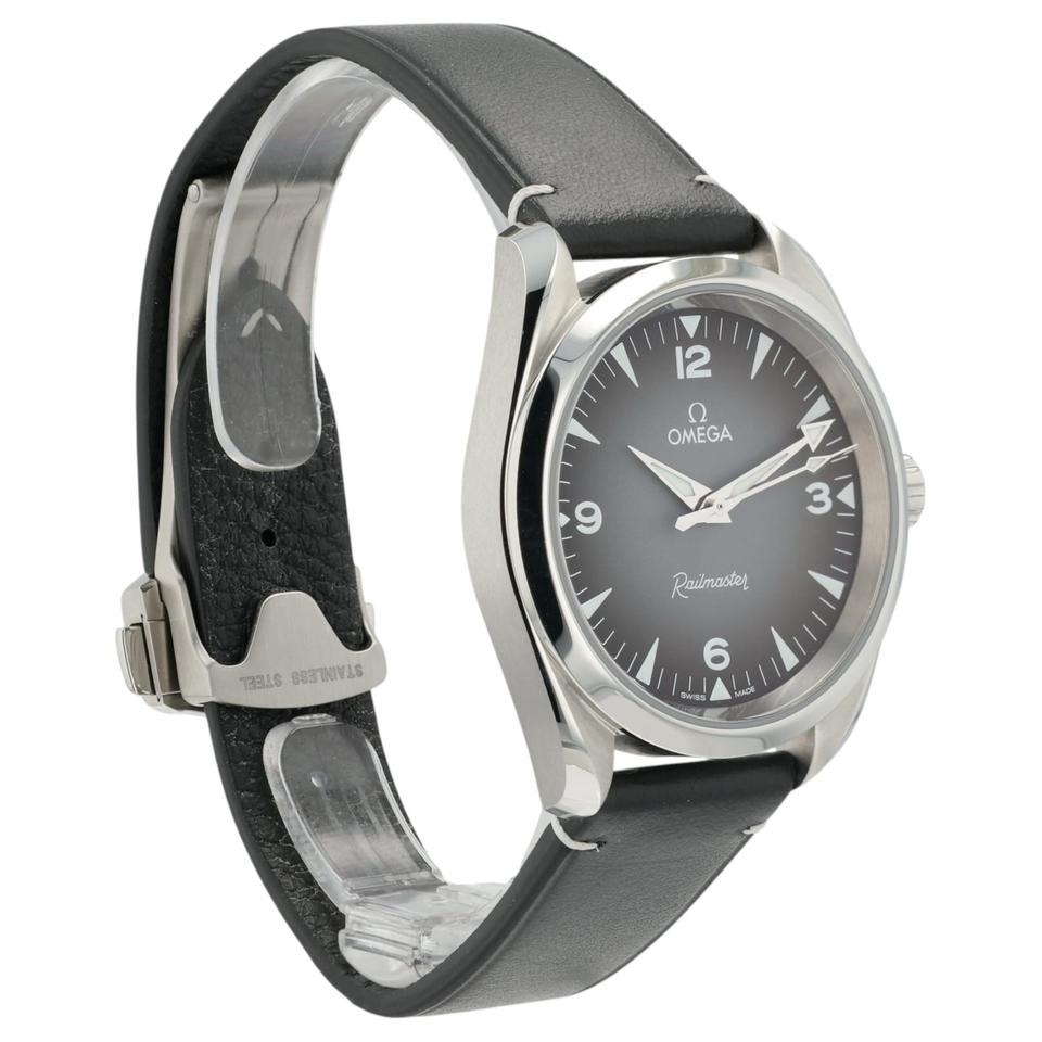 オメガ シーマスター レイルマスター Railmaster Grey Dial Steel 38mm Automatic Men’s Watch 235.12.38.20.06.001