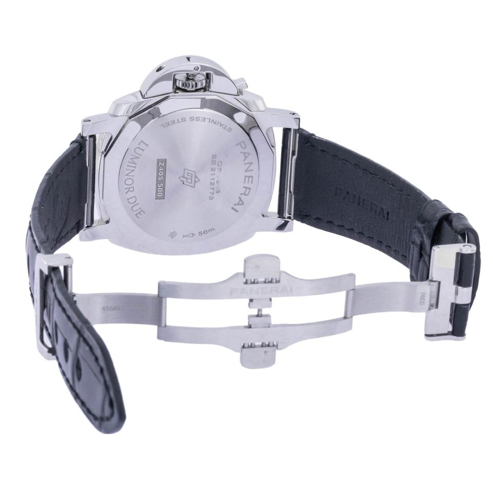 パネライ ルミノール ドゥエ Luminor Due Bordeaux Dial Stainless-Steel PAM 01424 42mm