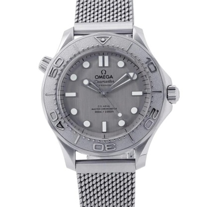 オメガ シーマスター ダイバー 300 M Seamaster Diver300 Co-Axial Master Chronometer 42mm Stainless Steel Gray dial 210.30.42.20.06.002