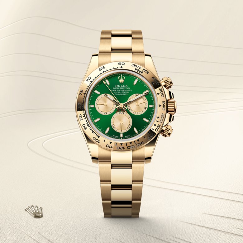 2025新作 コスモグラフ デイトナ オイスター、40 mm、イエローゴールド M126508-0008