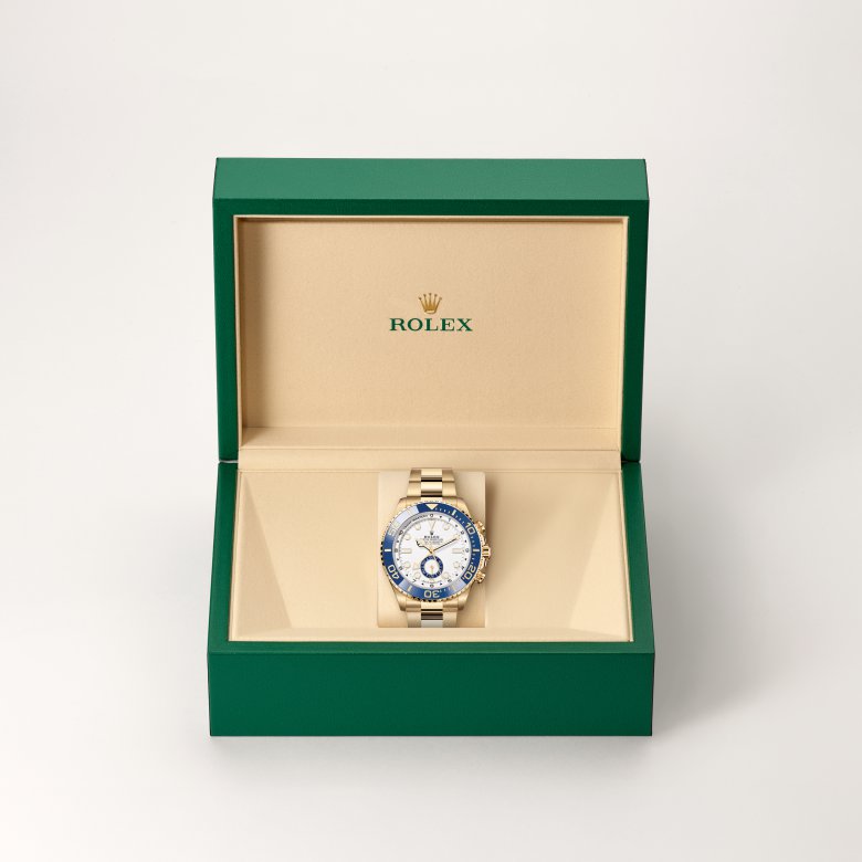 2026新作 ヨットマスター Ⅱ オイスター、44 mm、イエローゴールド M126688-0001