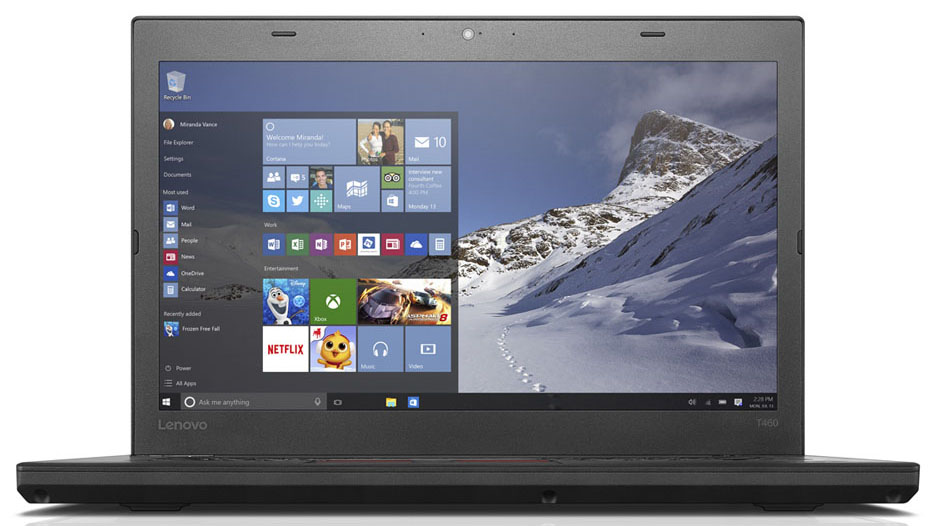 Notebook Thinkpad Lenovo T460 Tough Screen- CORE i3 - 6TH Gen - 8GB RAM - 256GB SSD Retake