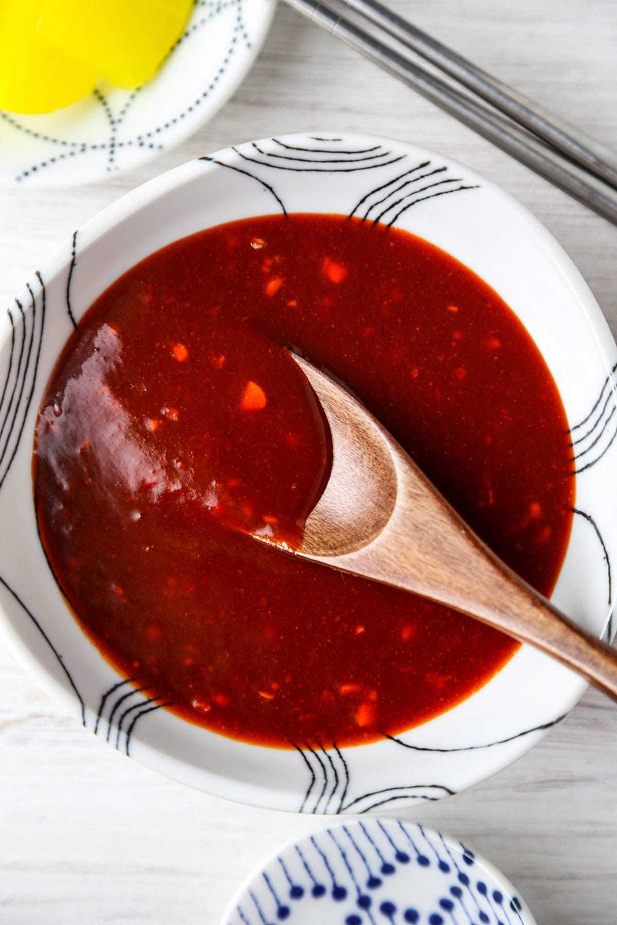 Refrigerated Korean SAUCE ALA 冷藏韩式酱料 GANG JEONG SWEET SAUCE 500g/pack