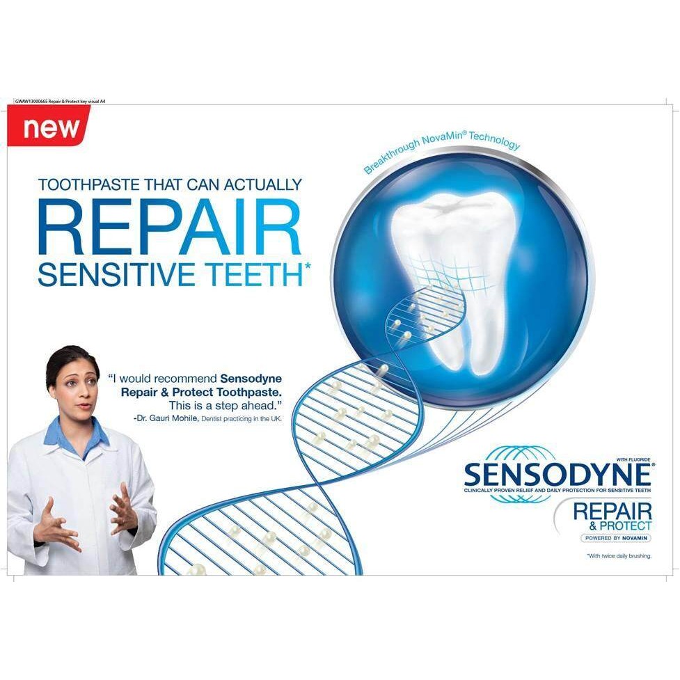 Sensodyne Toothpaste / Ubat Gigi Value Twin Pack 100g x 2